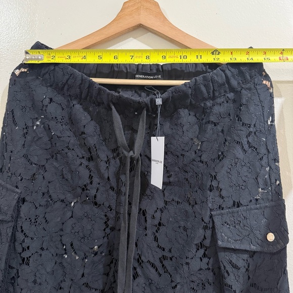 NWT Generation Love Black Lace Women Jeans - Picture 4 of 8